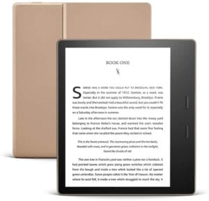 the official amazon kindle oasis reader